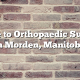 Guide to Orthopaedic Surgery in Morden, Manitoba