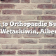 Guide to Orthopaedic Surgery in Wetaskiwin, Alberta