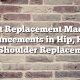 Joint Replacement Market: Advancements in Hip, Knee, and Shoulder Replacements
