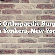 Top 5 Orthopaedic Surgeons in Yonkers, New York