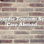 Orthopaedic Tourism: Seeking Care Abroad